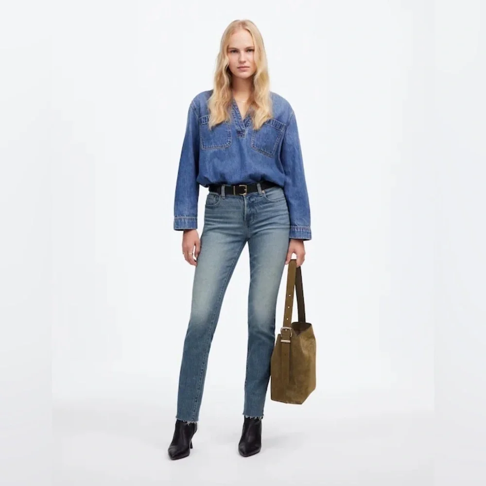 Madewell The Mid-Rise Perfect Vintage Jean in McColl Wash